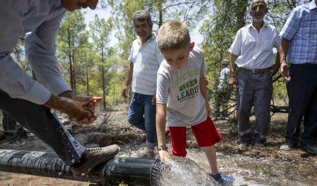 Mut’un Kayaönü Mahallesi’nde sulama suyu sorunu sona erdi