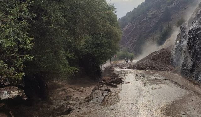 Kahramanmaraş'ta toprak kayması meydana geldi