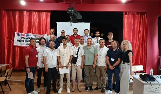 Erasmus spor projesi Romanya'da gerçekleşti