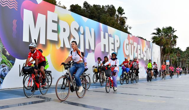 Mersin'de bisiklet yolu ağı 150 kilometreye ulaştı