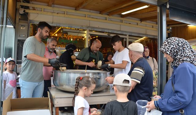 Afşin’de Maraş Pazarı'ndan Geleneksel Aşure Etkinliği