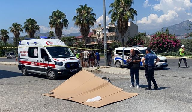 Antalya'da beton mikseri ile çarpışan motosikletin sürücüsü öldü