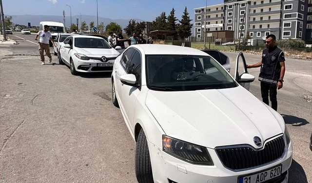 Hatay'da 7 düzensiz göçmen yakalandı