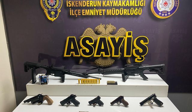 Hatay'da havaya ateş açan 5 şüpheli yakalandı