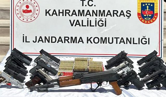 Kahramanmaraş'ta silah ticareti yapan 2 zanlı tutuklandı