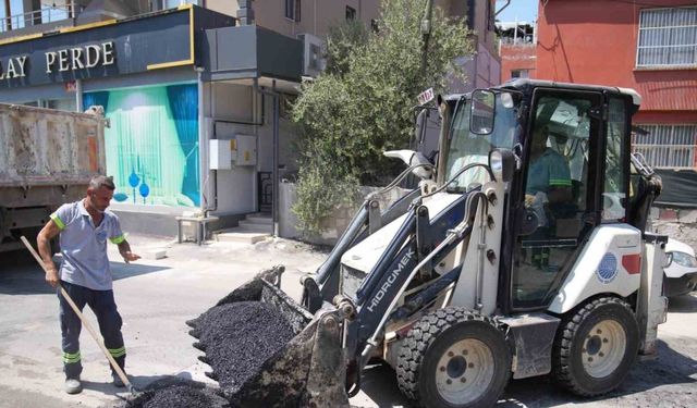 Başkan Tekin, asfalt çalışmalarını yerinde denetledi