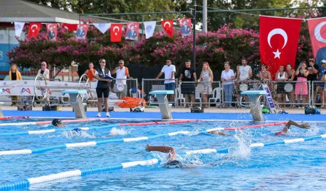 Mersin, ’Bölgesel Triatlon Ligi’nin 7. Bölge 2. Etap Yarışması’na ev sahipliği yaptı