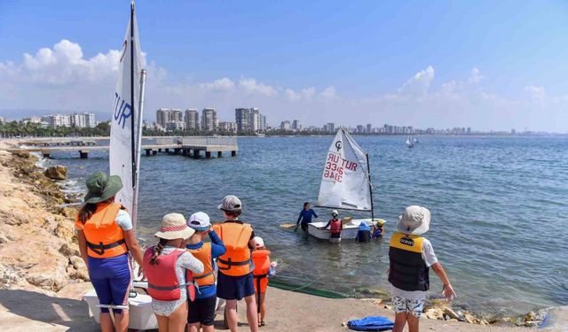 Mersin’deki Su Sporları Merkezi büyük ilgi görüyor