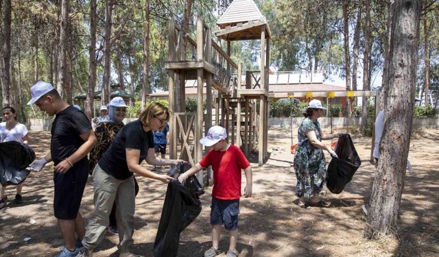 Mola evlerinden faydalanan özel bireyler ve aileleri piknik yaptı