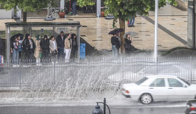 17 il için "sarı" uyarı: Kuvvetli yağışa dikkat