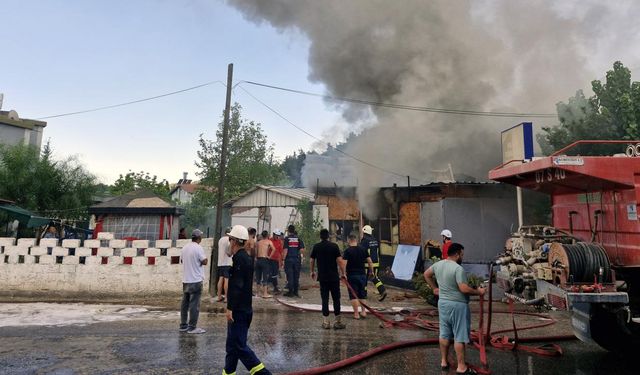 Antalya'da restoran yangını