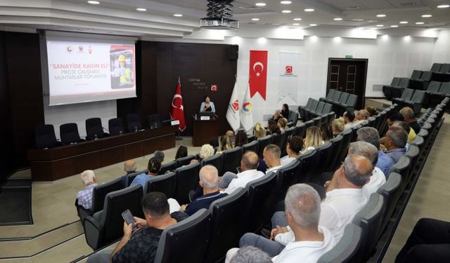 Adana'da "Sanayide Kadın Eli Projesi" tanıtıldı