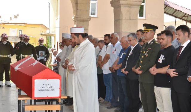 Elbistanlı Kıbrıs Gazisi Hamza Gül'e Son Görev