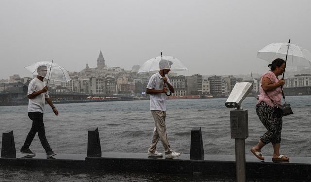 AKOM'dan İstanbul'un doğu ilçeleri için sağanak uyarısı