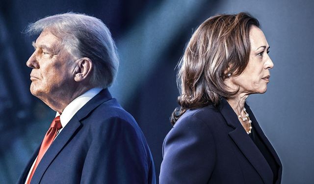 Donald Trump Kamala Harris'i 2 puan geride bıraktı