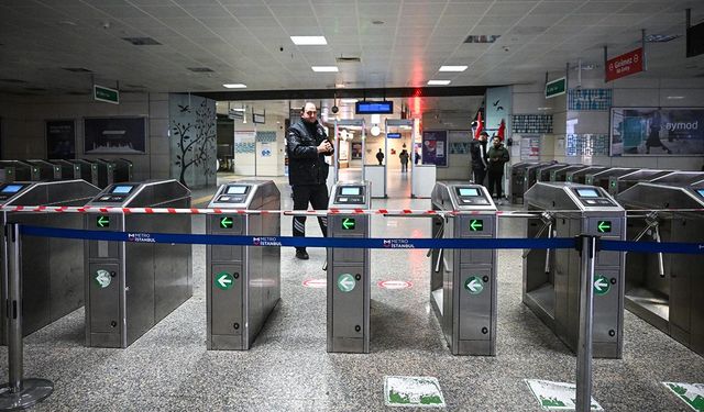 Yenikapı-Kirazlı metro hattında bakım çalışması