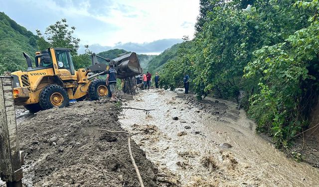 Ordu'nun doğu ilçeleri için "turuncu" uyarı devam ediyor