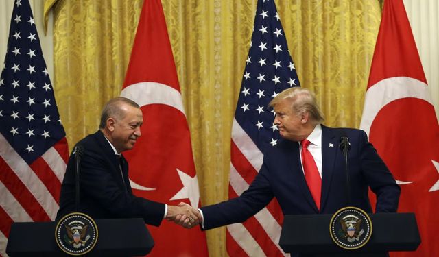 Cumhurbaşkanı Erdoğan Trump ile görüştü