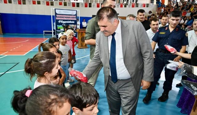 Türkoğlu'nda yaz spor okulları açılış töreni gerçekleştirildi