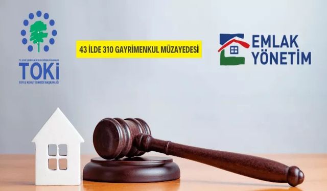 TOKİ 120 ay taksitle 43 ilde 310 konut satacak