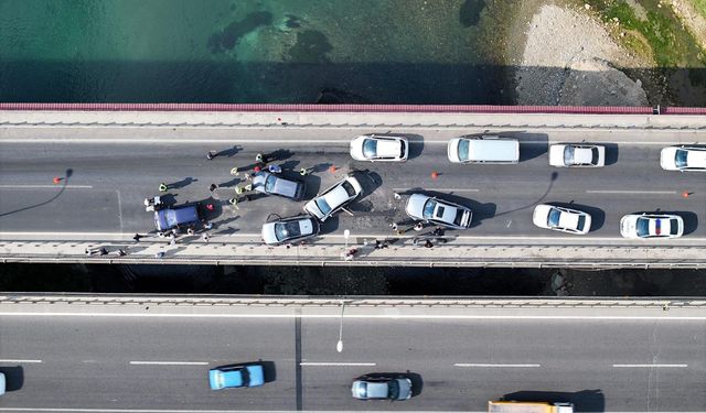 Kahramanmaraş’ta Zincirleme Trafik Kazası: 7 Yaralı