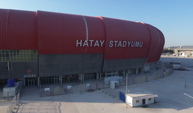 Hatay Stadyumu'nun önümüzdeki sezon yeniden Hatayspor'a ev sahipliği yapması planlanıyor