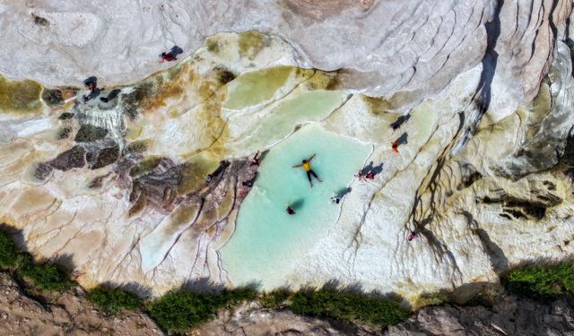 "Van'ın Pamukkale'si" turizmin yeni rotası oldu