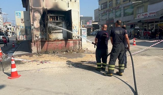 Adana'da trafoda çıkan yangın söndürüldü