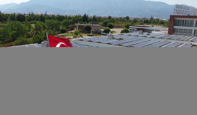 Antalya Büyükşehir Belediyesi enerji tüketiminin yüzde 39'unu GES'ten sağlıyor