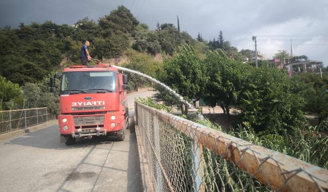 Hatay'da otluk alanda çıkan yangın söndürüldü