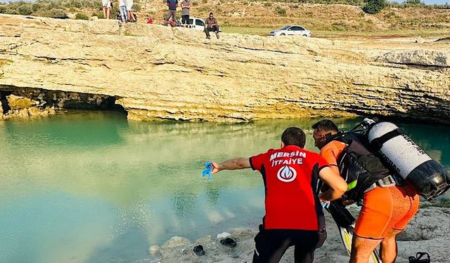 Mersin'de baraj gölüne giren genç boğuldu