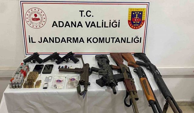 Adana’da silah kaçakçılığı operasyonu