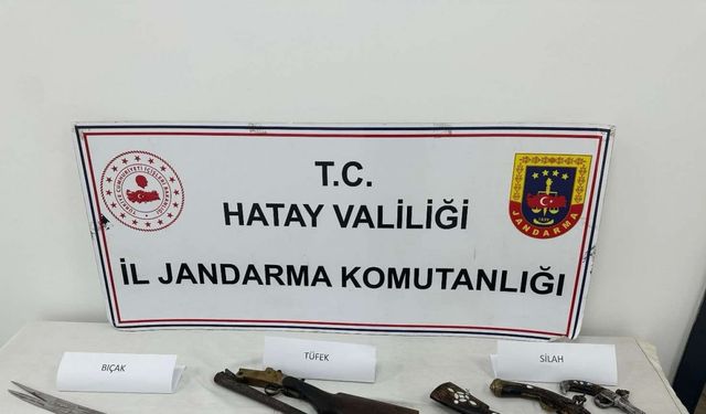 Hatay’da jandarma 37 şahıs hakkında işlem yaptı