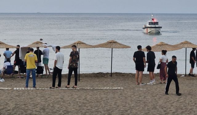 Mersin’de denize giren bir kişi boğuldu