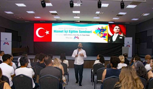 Öğretmenlere ’etkili öğrenme ortamı’ anlatıldı