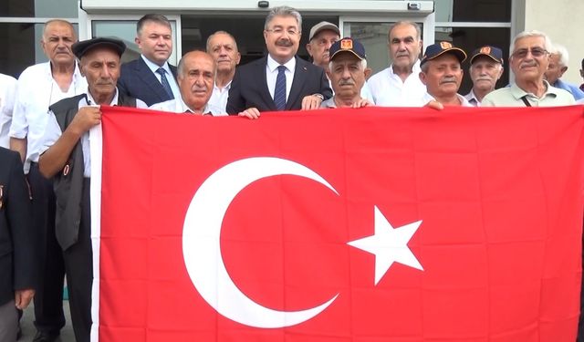 Osmaniyeli Gaziler, uğruna savaştıkları toprakları görmeye 50 yıl sonra gittiler