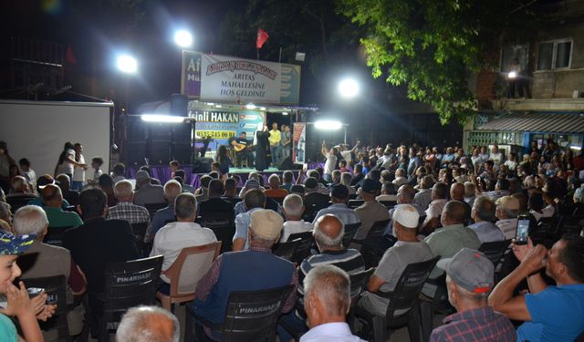 Arıtaş Mahallesi’nde Halk Konseri Düzenlendi