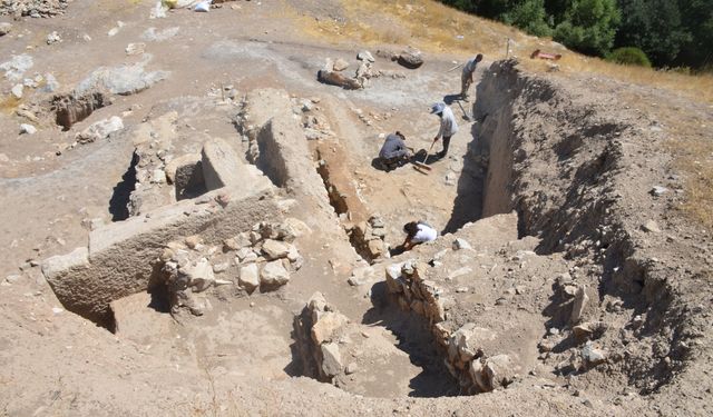 Afşin Yassı Höyük'te 2 bin 800 yıllık nohut, buğday, kayısı çekirdeği, üzüm ve sarımsak taneleri bulundu