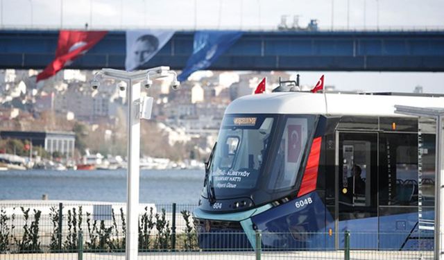 Eminönü-Alibeyköy Tramvay Hattı'nda arıza