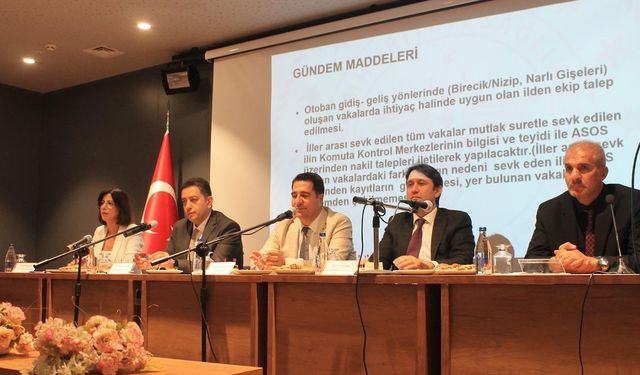 16. Bölge Acil Sağlık Hizmetleri Koordinasyon Toplantısı Gerçekleştirildi