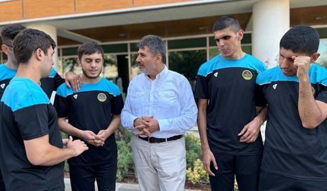 Kahramanmaraş Görme Engelliler Spor Kulübü Adıyaman'a Uğurlandı