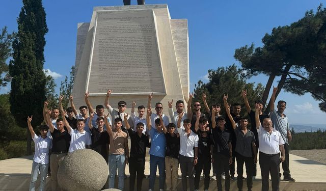 Afşin Ülkü Ocakları'ndan Çanakkale'ye Anlamlı Gezi