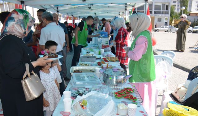 Afşin’de Filistin’e Destek Kermesi Düzenlendi