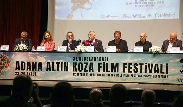 31. Uluslararası Adana Altın Koza Film Festivali'nin tanıtım toplantısı yapıldı