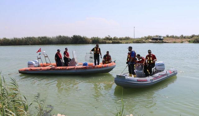 Adana'da sulama kanalında denetim yapıldı