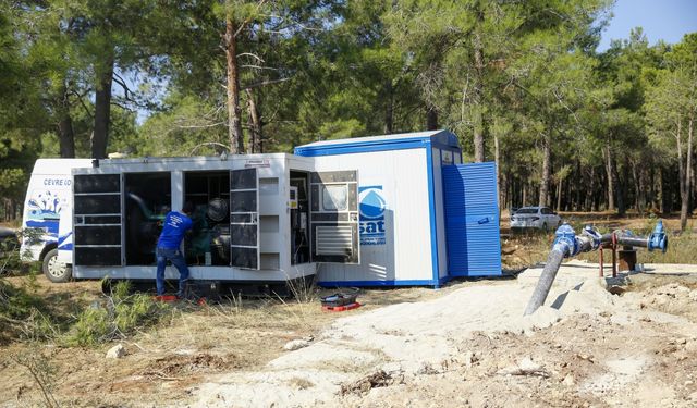 Aksu'ya içme suyu tesisi kuruldu