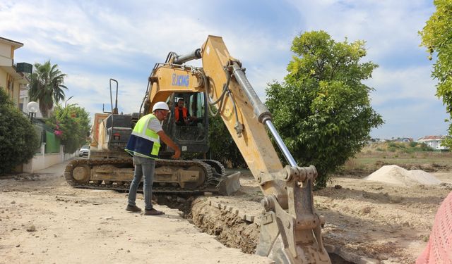 Antalya'nın Serik ilçesine alt yapı için 30 milyon liralık yatırım