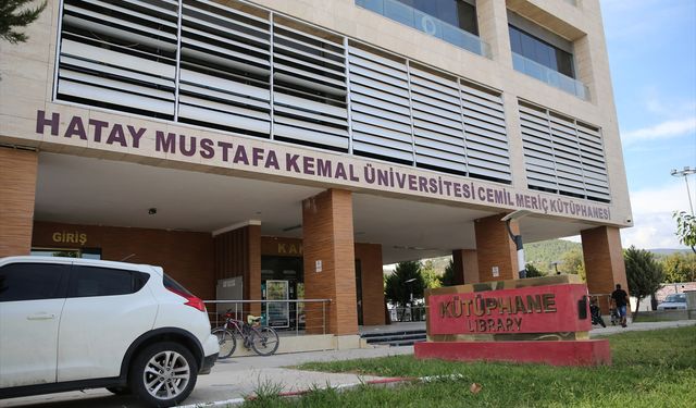 Depremlerden etkilenen Hatay'da Mustafa Kemal Üniversitesi yüzde 100 doluluğa ulaştı