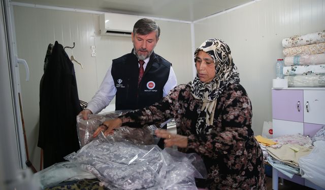 Hatay'da Türkiye Diyanet Vakfı Güzel İşler Merkezi hizmete girdi