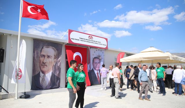 Hatay'da Türkiye Spastik Çocuklar Vakfının engelli hizmet merkezi açıldı